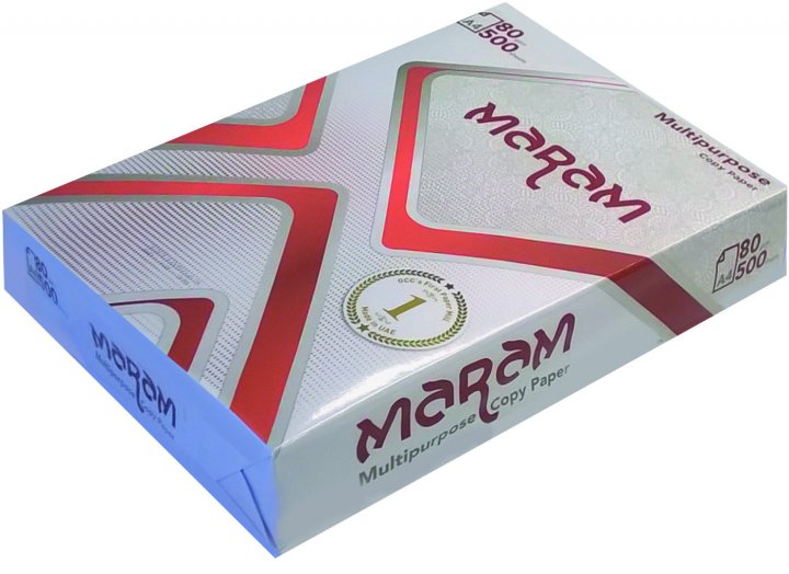 Папір для друку MARAM A4, 80 г/м2, 500 арк., білий